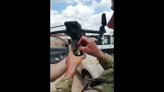 Бойцы ВСУ и граната Ф-1. Пара пара пам!