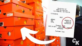 BUYING $30,000 WORTH OF SNEAKERS IN 30 MINUTES