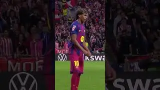 DAZN IMAGE 📹This is how Lamine Yamal reacted to Lewandowski's winning goal 