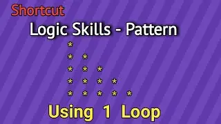 Logic Skills  - Pattern