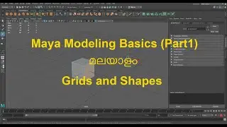 Maya Modeling Basics Part1 | MALAYALAM