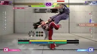Street Fighter 6 Chun Li just be juggling fools "Sorry!"