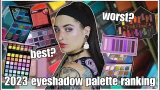 Ranking All Of The Palettes I've Tried So Far In 2023