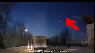 Нефтекамский Метеорит  - Николо-Березовское шоссе  в сторону Н. Березовки 16.02.2021 17ч13м