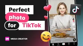 Creating a TikTok cover from pre-made elements