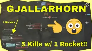 Destiny 2 : GJALLARHORN is a Beast in PVP!