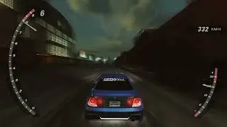NFS Underground 2: Central Station in 19.26 with Lexus IS 300 364 kW/497 Nm