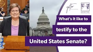 What's it like to testify to the US Senate? Diane Yetter shares her story...