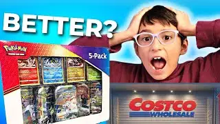 Costco Pokemon Card tins have better pull rates?