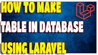 How to create models and migrations in laravel