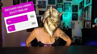 I FINALLY GOT A MELIORA MASK! Plus Hot Topic Merch Review & Ghost Merch Talk
