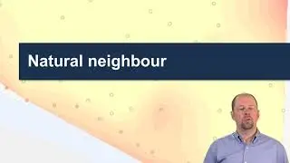 Natural neighbour for creating a surface from sample points