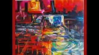 The house of the rising sun - Vadym Aksonov Painting.avi