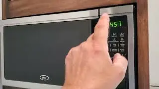 How to Set Clock on Microwave Oster Brand Microwave
