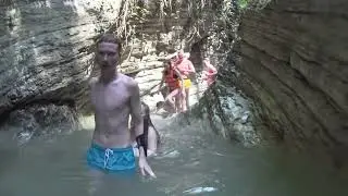 Природный аквапарк.  Мамонтова ущелье.