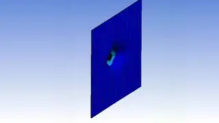 Explicit dynamic analysis | Bullet Impact on sheet | Ansys Workbench tutorials
