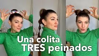 Tutorial de 3 peinados fáciles y rápidos de hacer
