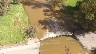 Silvas Crossing Flood Drone Footage (Gilroy California)
