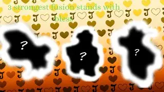 Project Jojo - 3 Stand Fusion Strongest With Bless, CAN ONE SHOOT EVERYONE!