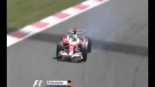 Fuji 2007 F1 FP1 Schumacher