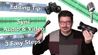 Syncing Audio and Video Files When Editing with These 3 Simple Steps