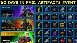 Raid Shadow Legends. How to Beat Artifacts Enhancement Event EASY! My Last Login Reward...