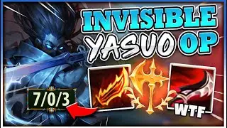 NEW DUSKBLADE MAKES YASUO AN INVISIBLE ONE-SHOT ASSASSIN! - League of Legends