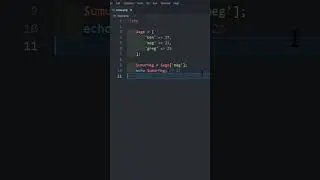 Associative Array PHP | PHP Array