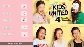 Qui chante en premier ? Classement Kids United Nouvelle Génération