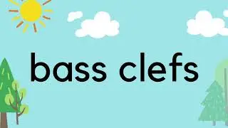 How to Draw a Bass Clef