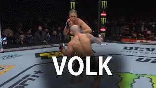 Volkanovski walks Ortega into his overhand