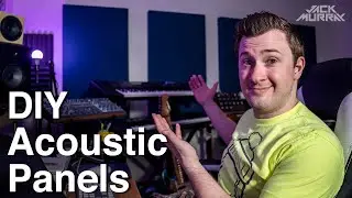 Build PRO Acoustic Panels for your Home Studio!