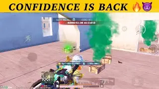 My CONFIDENCE ⚡️is back 😈 | pubg/bgmi 1v4 clutches