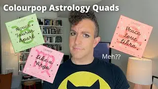 Colourpop Astrology Quads | Swatches, Look + Review