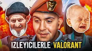 İZLEYİCİLERİM İLE RANK KASMAK / VALORANT
