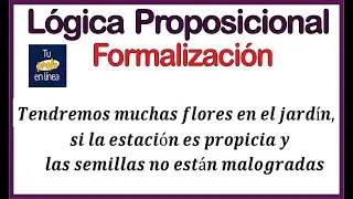 ‼️PROPOSITIONAL LOGIC 02: Formalization