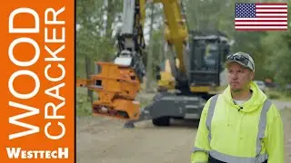 How to increase safety working with trees using a Woodcracker® machine