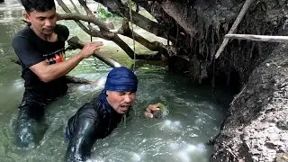 Pinagdudahan na maaring may PagLaLasong naganap sa sapang ito dahil sa aming nakita 😱😲 #fishing #TYL