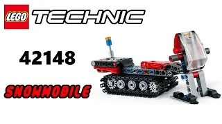 LEGO TECHNIC 42148 SNOWMOBILE | Instructions 3D