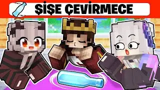 ŞİŞE ÇEVİRMECE OYNADIK 😱 - Minecraft