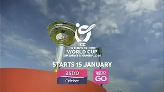 [Promo] Astro Cricket • ICC U19 MEN'S CRICKET WORLD CUP 2026