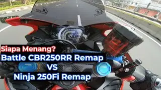 Battle Ninja250 Remap vs CBR250RR Remap - Sunmori rusuh || 🆖🆎ers Barbar