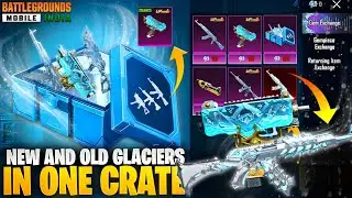 BGMI GLACIER M416 RETURN | BGMI UMP GLACIER | AKM GLACIER | GLACIER SCAR-L | GLACIER UZI |3.5 UPDATE