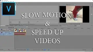 Vegas Pro - How to SPEED UP & SLOW DOWN a video [VERY EASY]