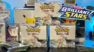 Opening Brilliant Stars Until We Pull Charizard!