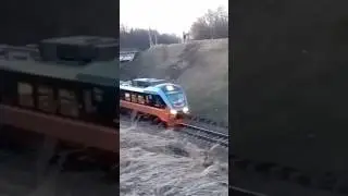 Очень редкий поезд РА3!!! (ЦППК) 