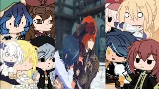 Genshin Impact персонажи реагируют на Тик Ток (Gacha life/club)
