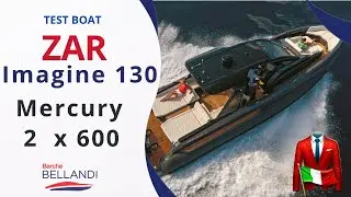 Prova Rib ZAR Imagine 130 con Doppi Mercury Verado 600: Potenza e Comfort in Mare