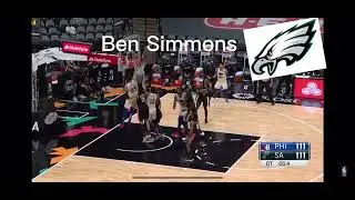 NBA players favorite NFL team
