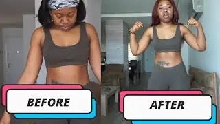 I tried the  CHLOE TING HourGlass challenge | 25 day tiny waist round butt challenge.